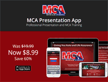 Tablet Screenshot of mcaapp.com